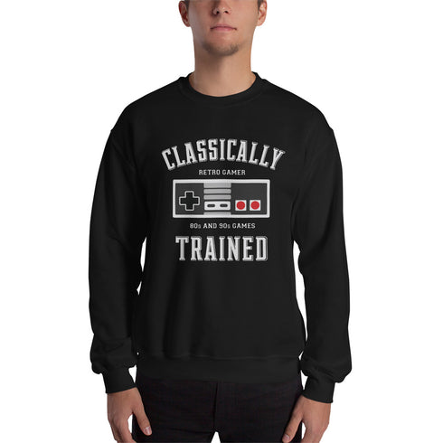 Classically Trained 8-Bit Sweatshirt